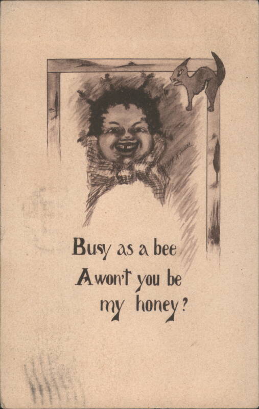 Cobb X. Shinn Sepia Tar Baby Busy as a Bee #202 Cobb X Shinn