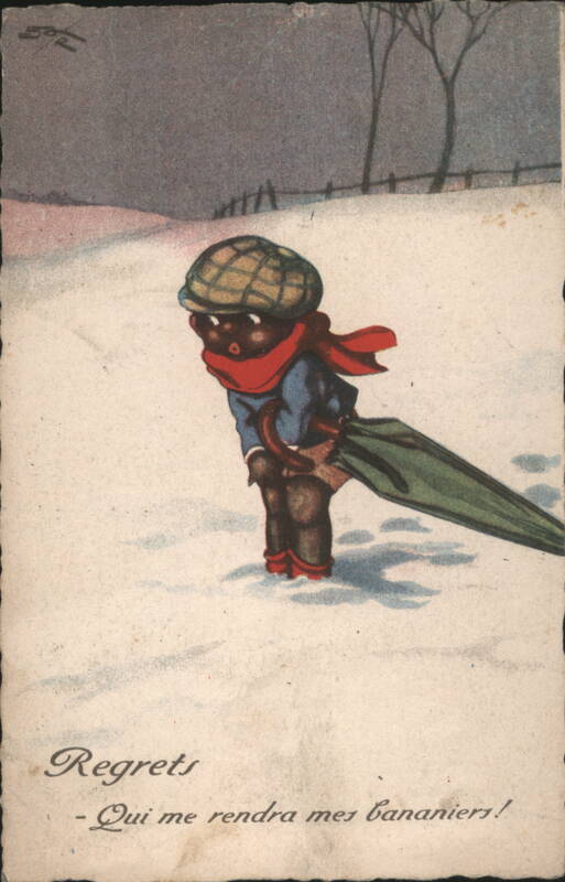 Regrets - Qui me rendra mes bananiers! Child in Snow