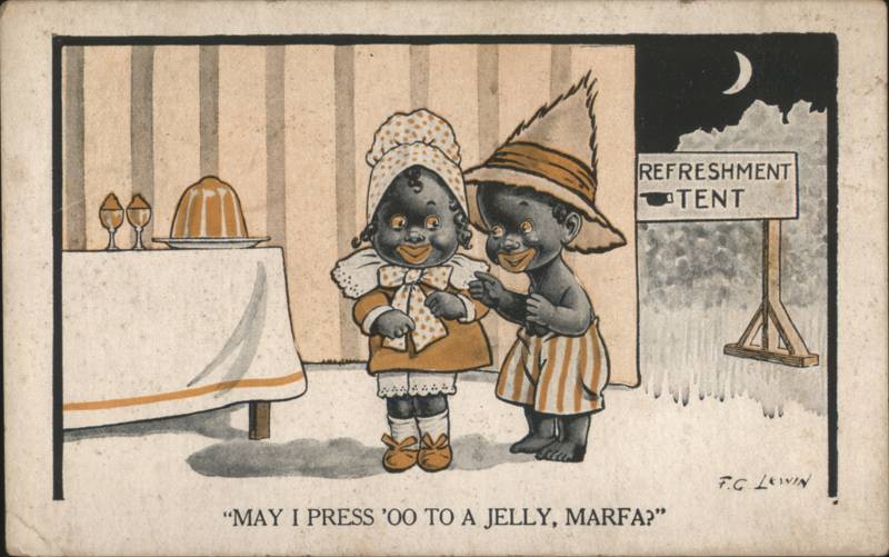 F.G. Lewin Black Americana May I Press 'Oo To A Jelly