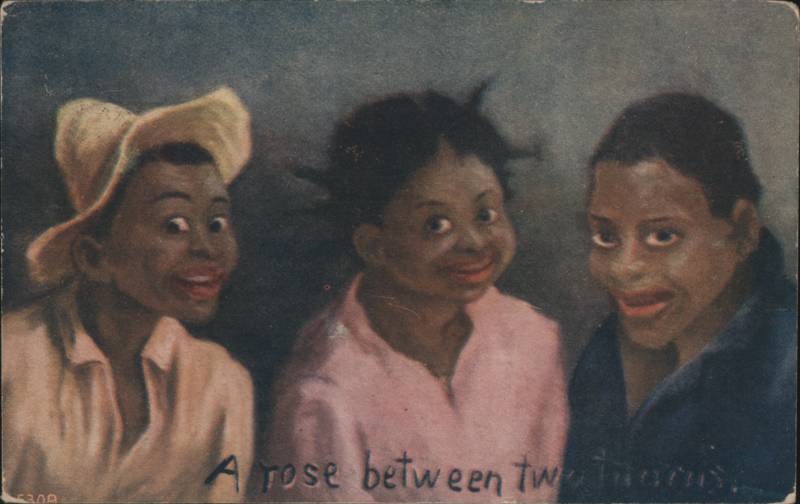 A Rose Between Two Thorns Black Americana Three Children