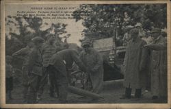 Premier Ocean to Ocean Run, First Tire Puncture 1911 Postcard