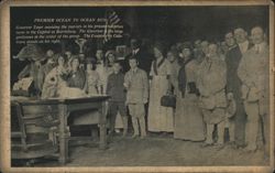 Premier Ocean to Ocean Run, Governor Tener at Capitol Postcard