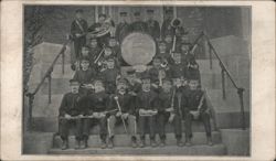 United Shoe Machinery Co. Band & Orchestra Members Postcard