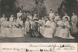 Bostonia Orchestra, Belle Yeaton Renfrew, Conductor Postcard
