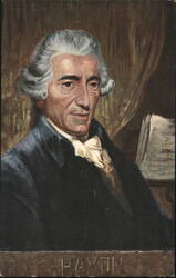Composer Joseph Haydn Portrait Postcard