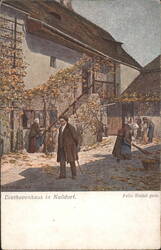 Ludwig van Beethoven at Beethovenhaus in Nußdorf by Riedel Postcard