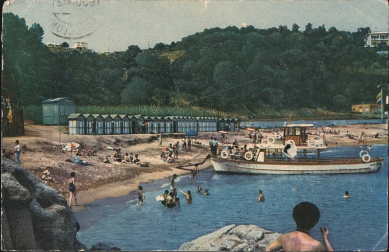 Playa de Santa Cristina Beach Scene with Boat