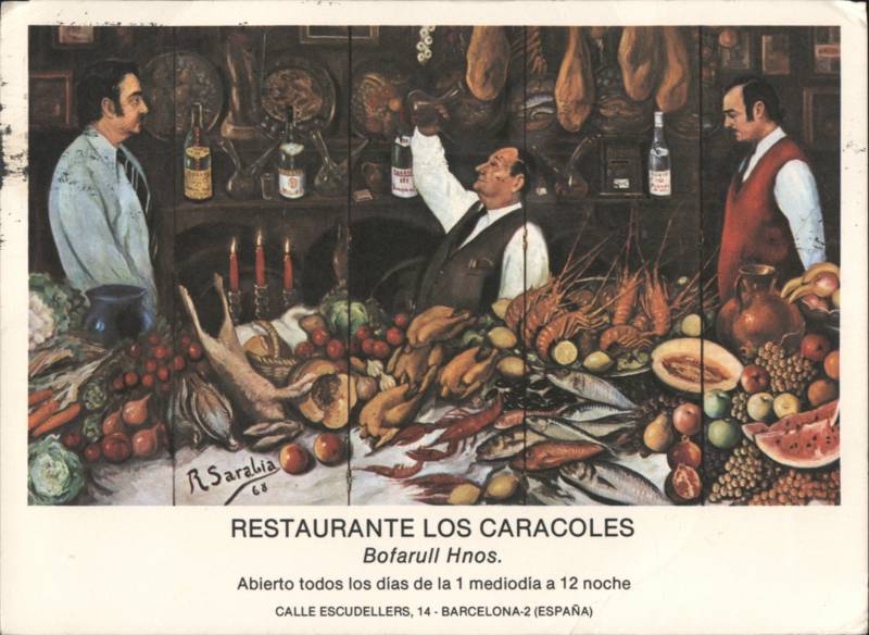 Restaurante Los Caracoles, Bofarull Hnos.