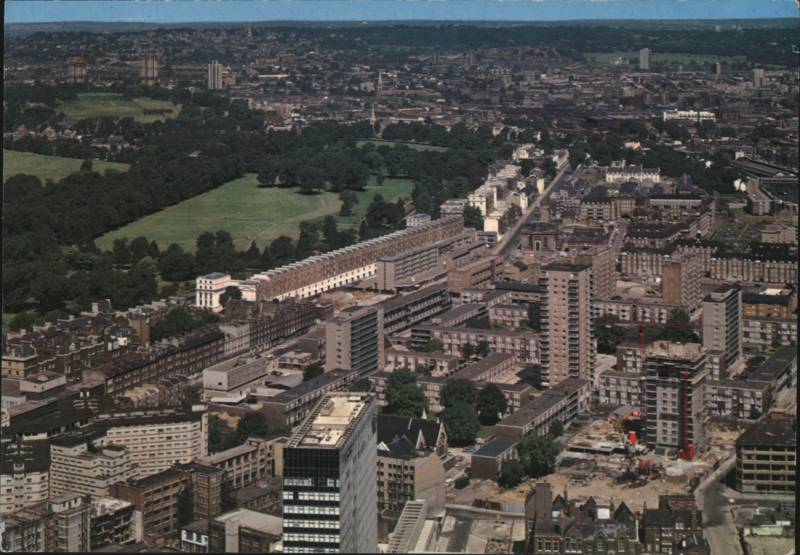 King's Cross and Hampstead from Post Office Tower