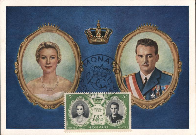 Prince Rainier III & Grace Kelly Royal Wedding Monaco 1956