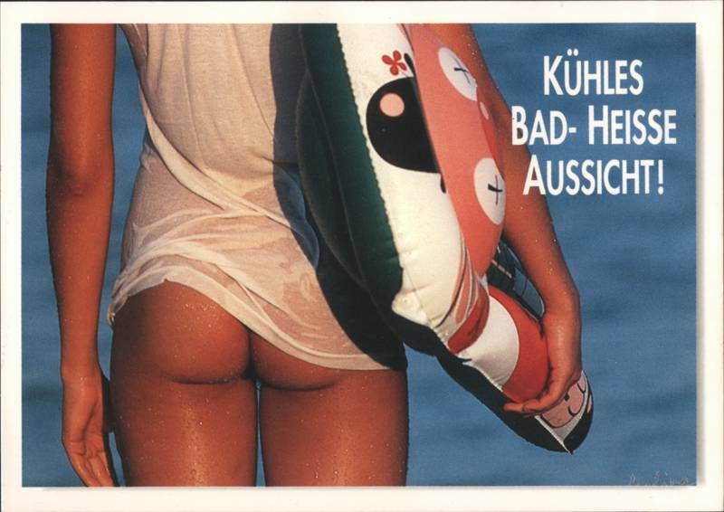Kühles Bad Heisse Aussicht! Wet T-Shirt Glamour