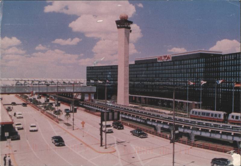 O'Hare Hilton Hotel and Airport Control Tower