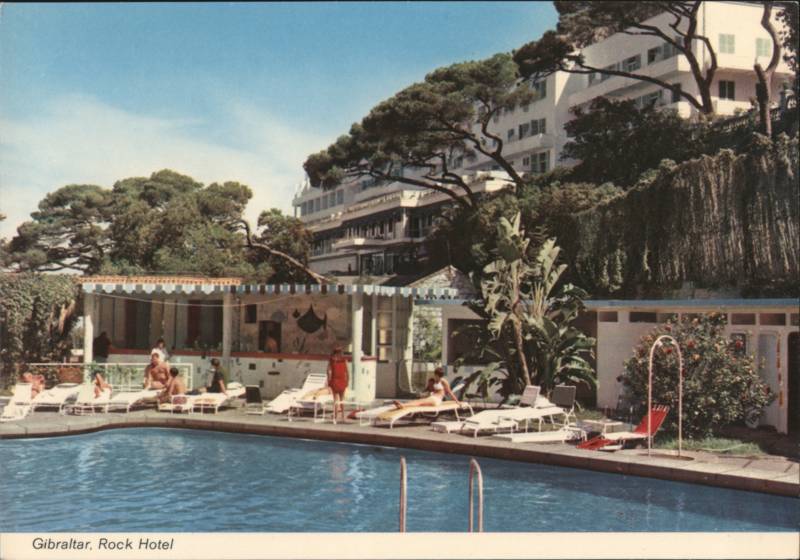Rock Hotel Swimming Pool and Terrace