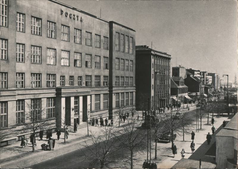 Main Post Office on 10 Lutego Street