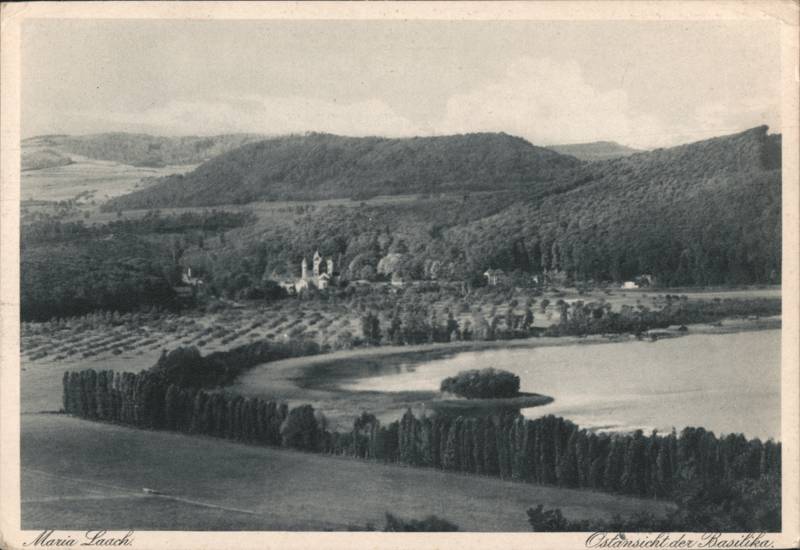 Ostansicht der Basilika, Maria Laach