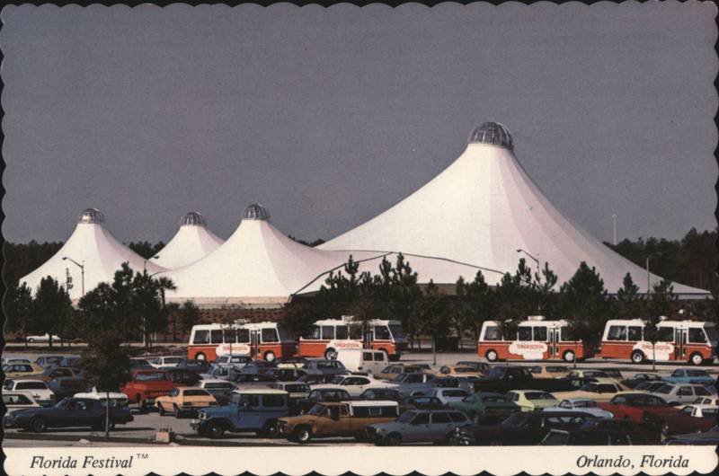 Florida Festival Teflon-Coated Canopy Structure