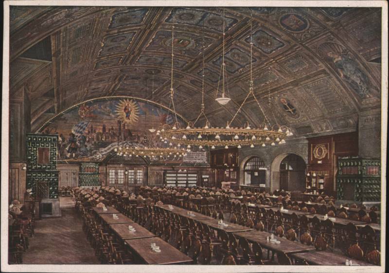 Hofbräuhaus Festsaal Grand Banquet Hall Interior