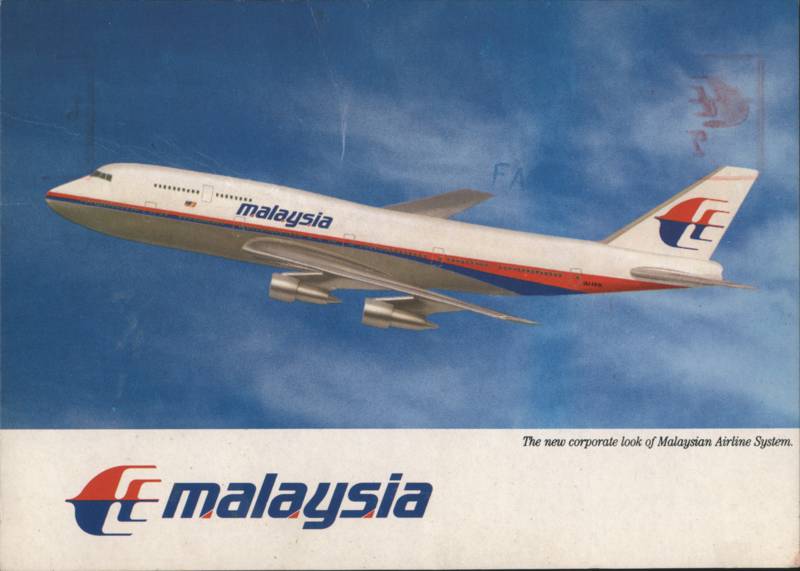 Malaysian Airline System Boeing 747 New Corporate Look