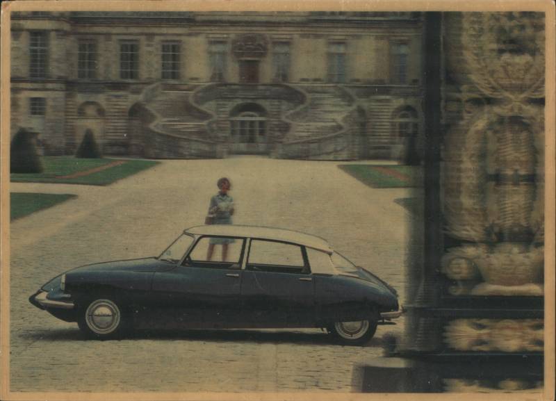 DS 21 Citroën Automobile, 3-D Grafa Publicité
