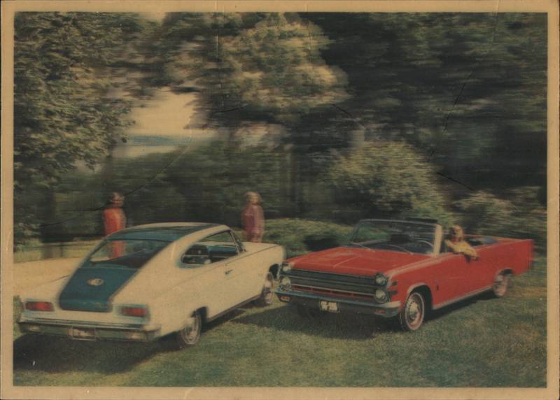 1966 AMC Marlin & Ambassador 990 Convertible 3-D Xograph