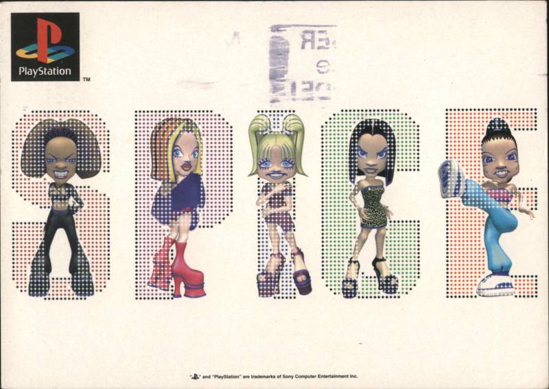 Spice World PlayStation Video Game Promo, Spice Girls
