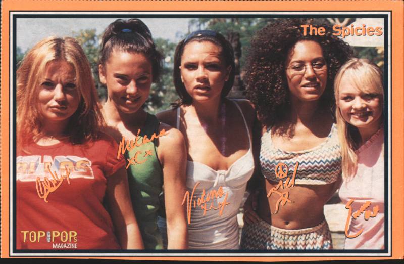 Spice Girls 'The Spicies' Top of the Pops Magazine