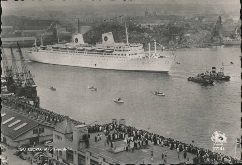 Swedish American Line M/S Kungsholm Ocean Liner
