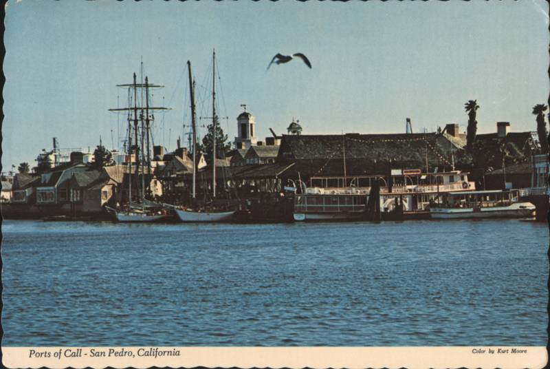 Ports of Call Village on Los Angeles Harbor