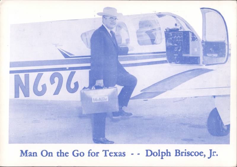 Dolph Briscoe Jr. Go With Briscoe for Governor Campaign