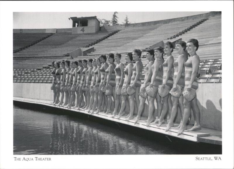Aqua Theater Aqua Follies Swimmers at Green Lake