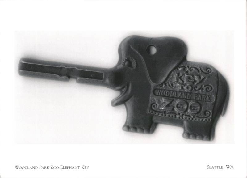 Woodland Park Zoo 1960 Talking Storybook Elephant Key