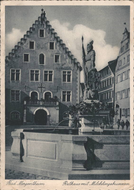 Rathaus mit Milchlingsbrunnen