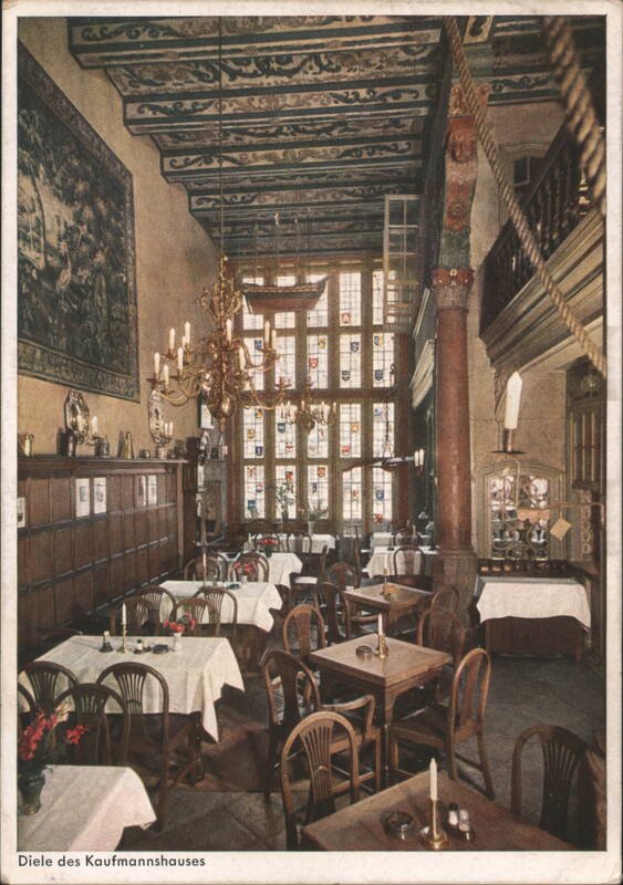 Diele des Kaufmannshauses, Alt-Hamburger Bürgerhaus