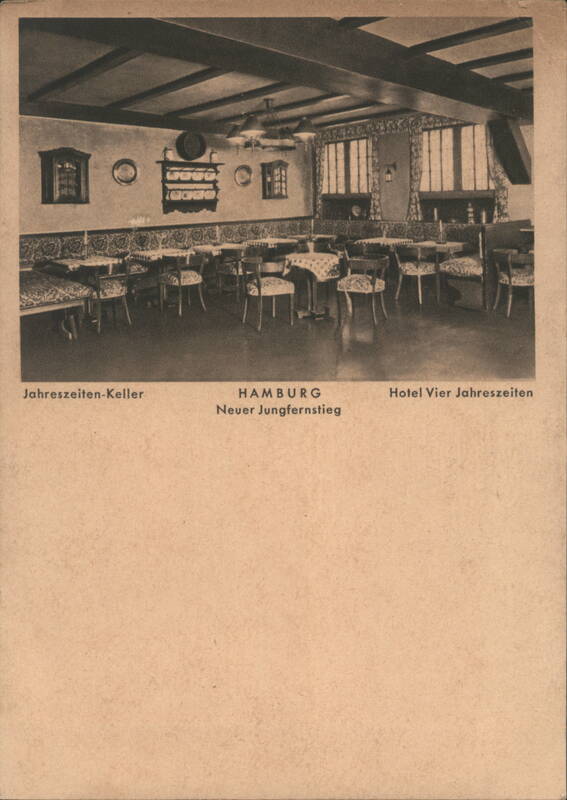 Jahreszeiten-Keller, Hotel Vier Jahreszeiten Interior