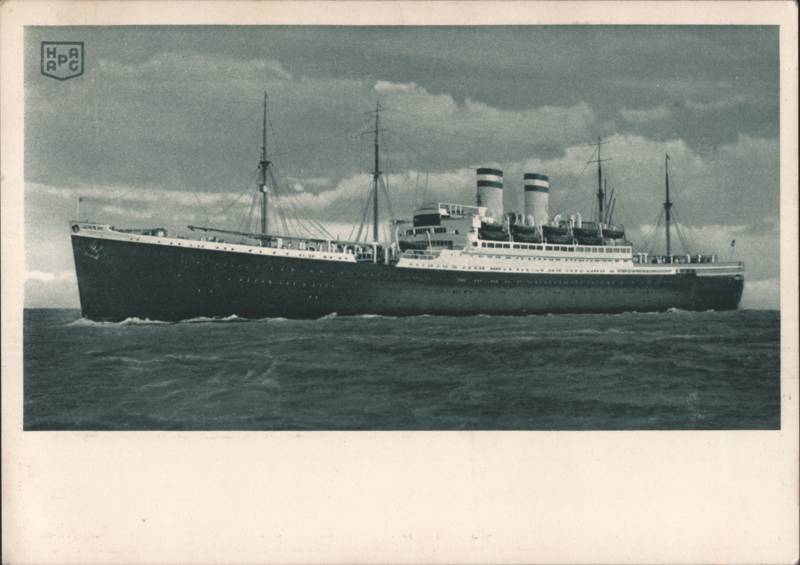 Hamburg-Amerika Linie, SS Deutschland Ocean Liner