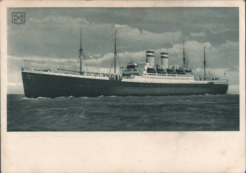 Hamburg-Amerika Linie SS New York Ocean Liner