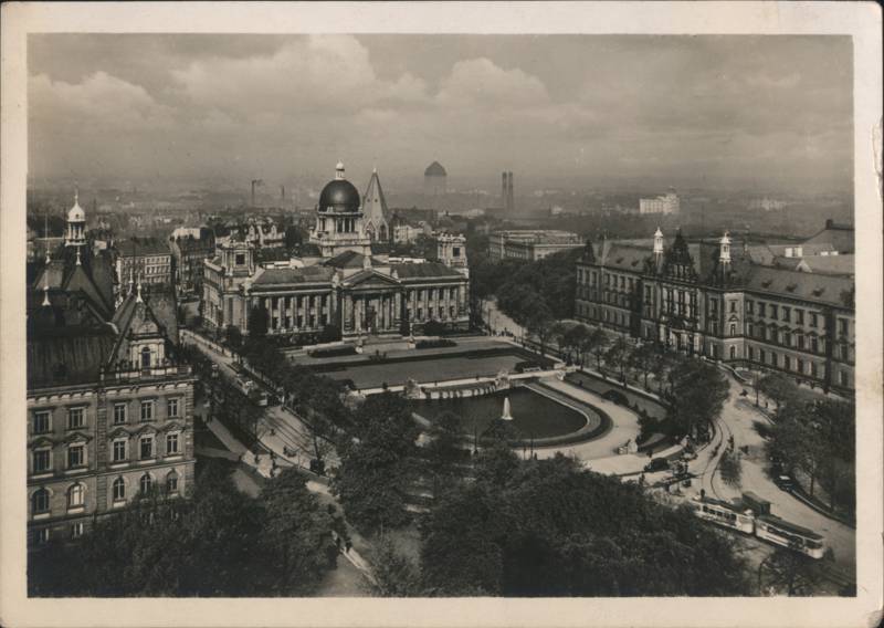 Sievekingsplatz Aerial Bird's-Eye View