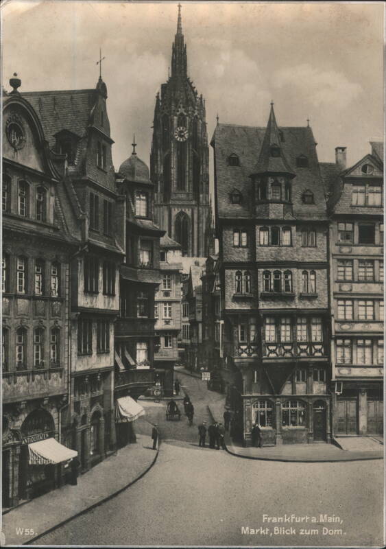 Markt Looking Toward St. Bartholomew's Dom Cathedral