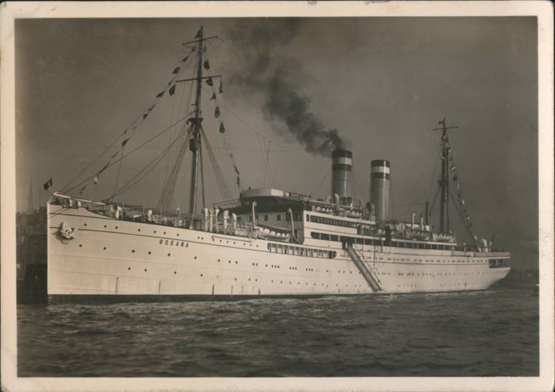 Passenger Ship Dampfer Oceana
