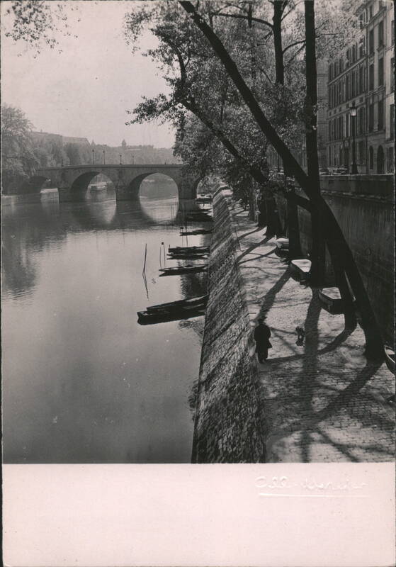 Les Berges de l'Ile Saint-Louis et le Pont Marie
