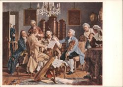 Haydn at the Esterhazy's Chamber Music Scene Postcard