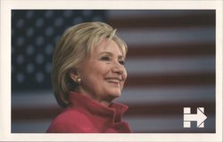 Hillary Clinton 2016 Presidential Campaign Trail Postcard