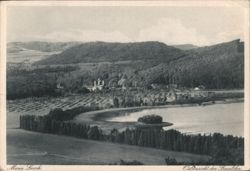Ostansicht der Basilika, Maria Laach Postcard