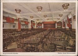 Bürgerbräukeller, Historischer Saal Postcard