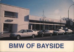 BMW of Bayside Dealership, Northern Boulevard Postcard