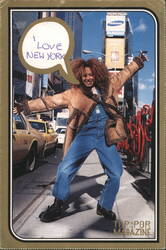 Mel B Spice Girls 'I Love New York' Top of the Pops Postcard