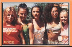 Spice Girls 'The Spicies' Top of the Pops Magazine Postcard
