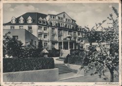 Kuranstalt Hohenlohe Sanatorium and Gardens Postcard