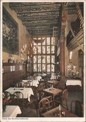 Diele des Kaufmannshauses, Alt-Hamburger Bürgerhaus Postcard