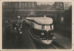 Schnelltriebwagen Der Fliegende Hamburger Train Postcard